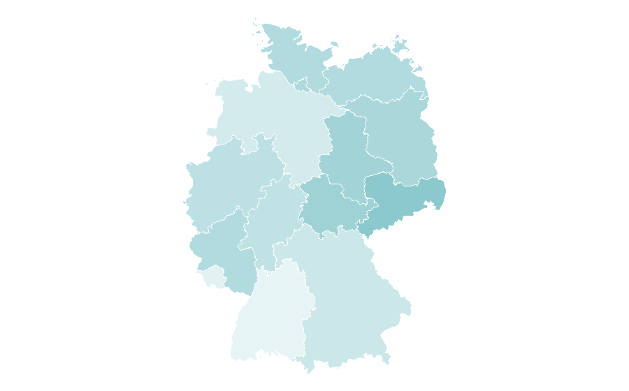 Affinity by region — Lee Pace, Germany