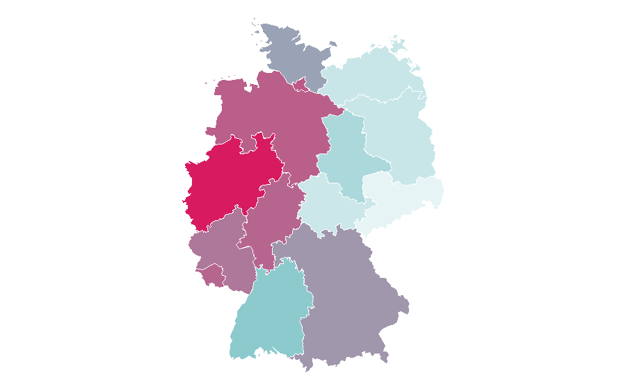 Affinity by region — Lefax, Germany