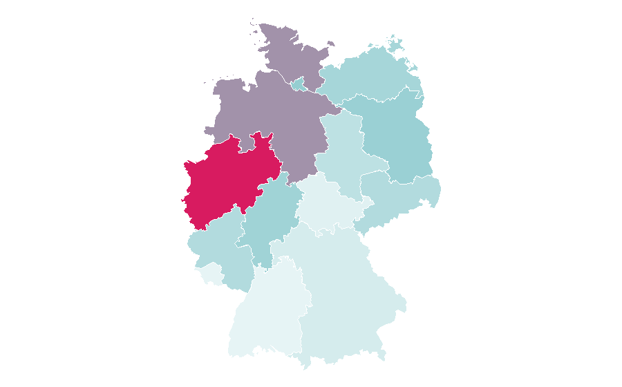 Affinity by region — Lego Batman, Germany