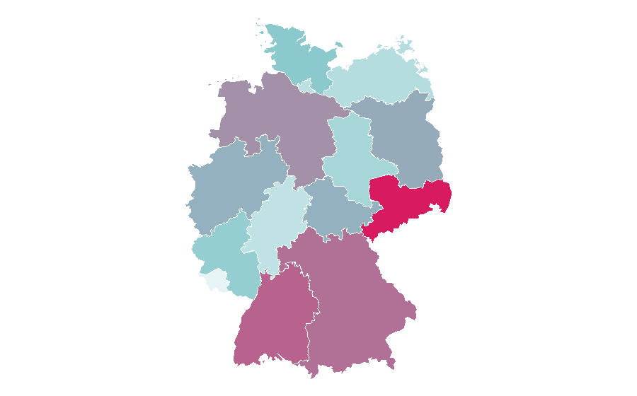 Affinity by region — Lego City, Germany
