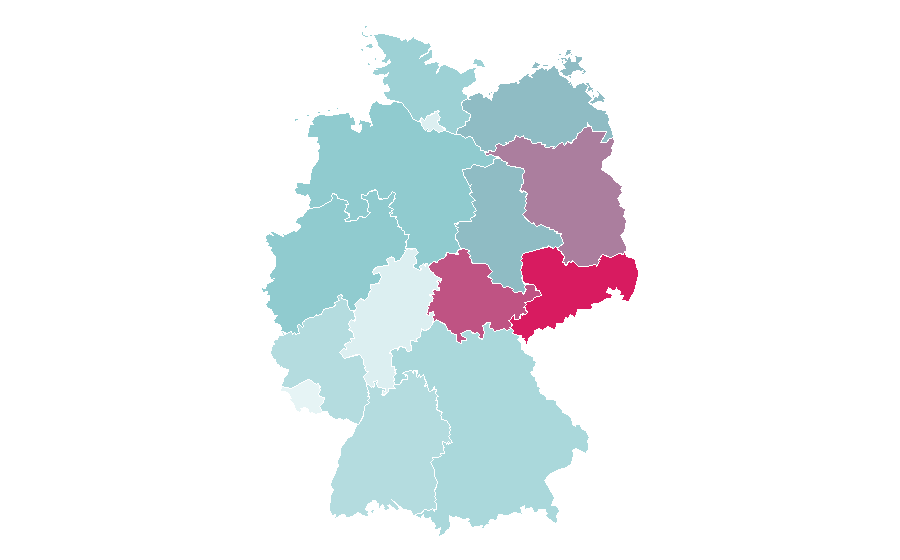 Affinity by region — Lego Minecraft, Germany