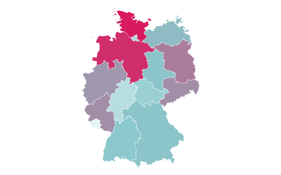Affinity by region — Lego Star Wars, Germany