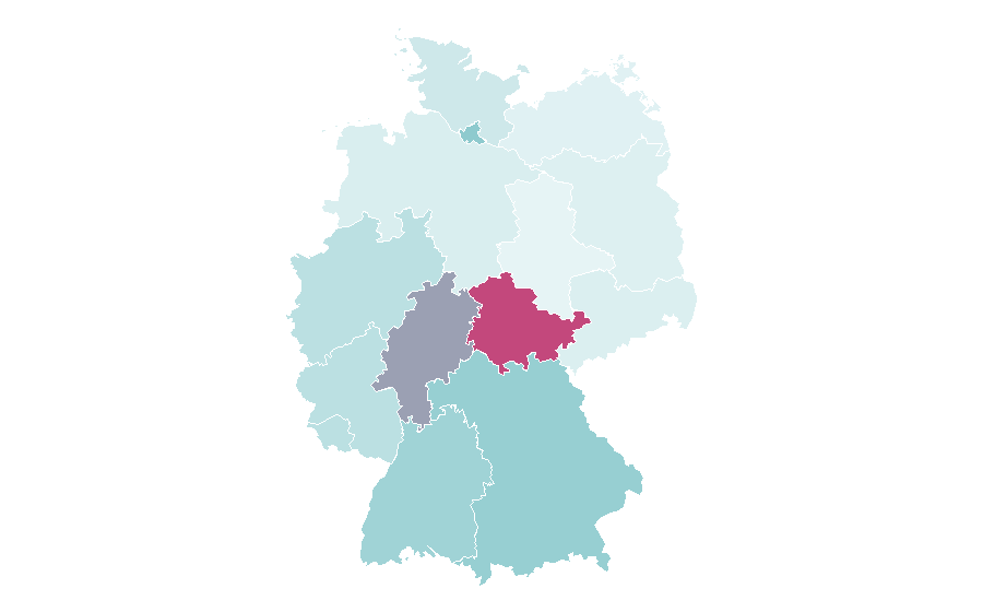 Affinity by region — Legume, Germany