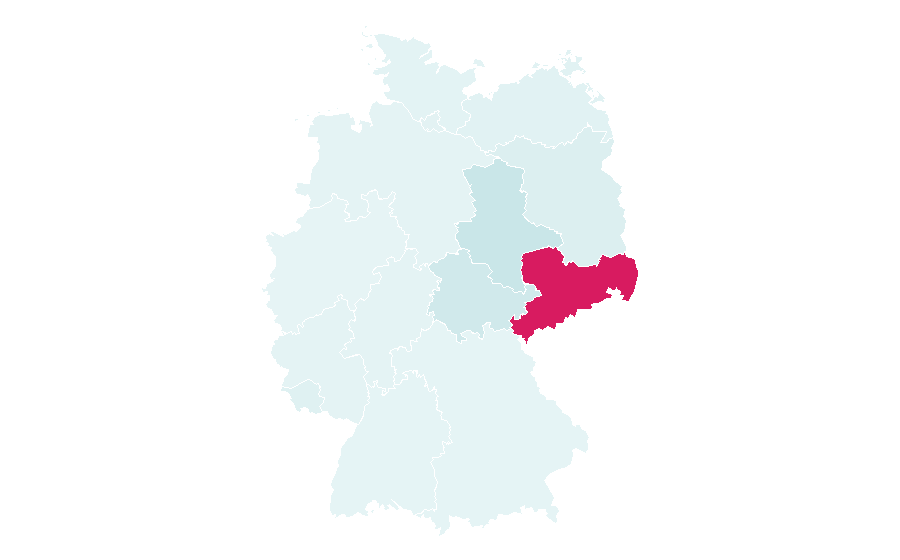 Affinity by region — Leipzig University, Germany