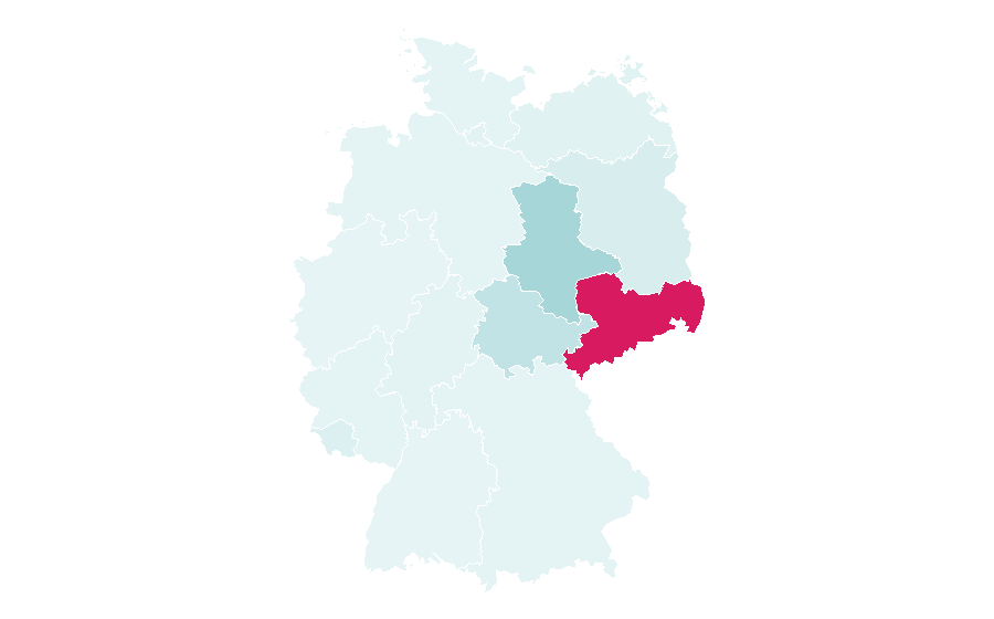 Affinity by region — Leipziger Weihnachtsmarkt, Germany