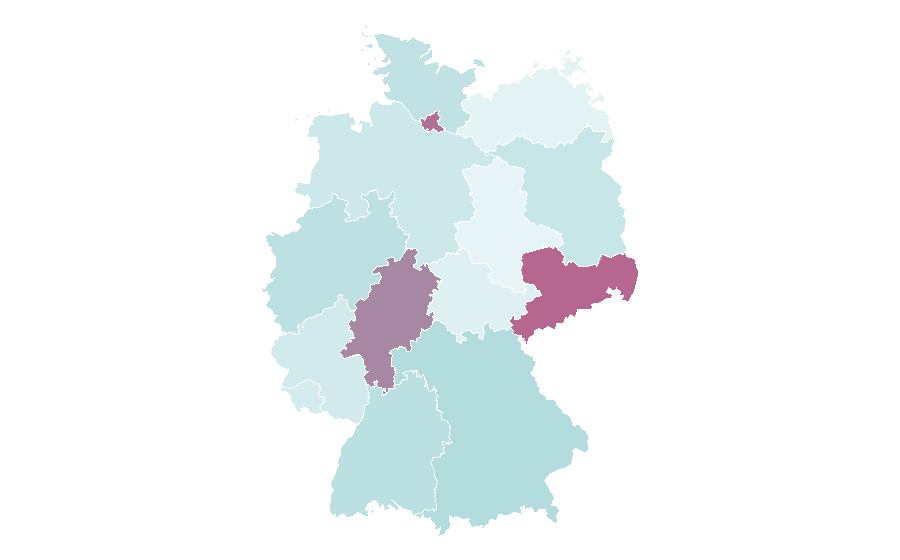 Affinity by region — Lemonade, Germany