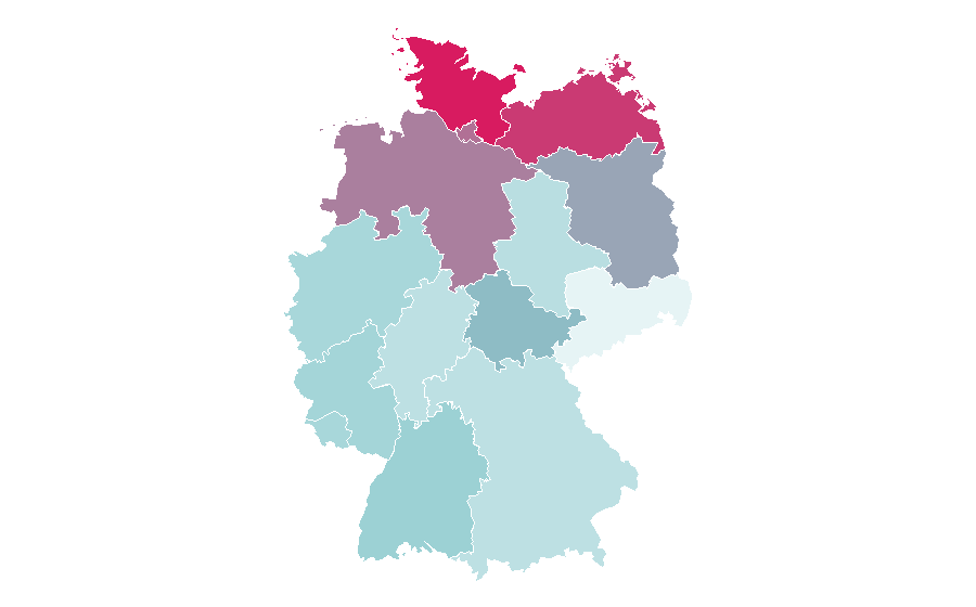 Affinity by region — Leonard Cohen, Germany