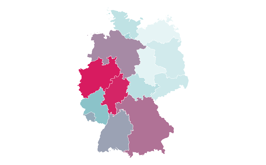 Affinity by region — Leonardo, Germany