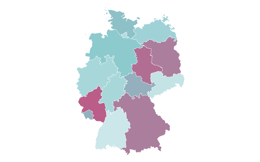 Affinity by region — Leslie Mann, Germany