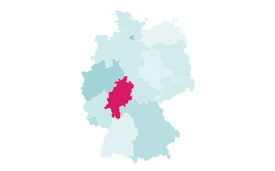 Affinity by region — LetGo, Germany