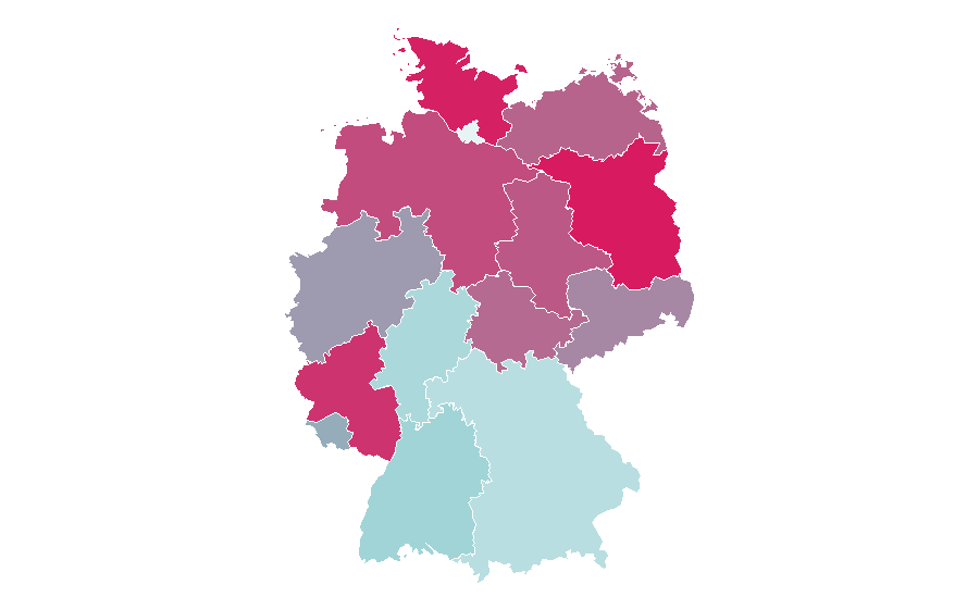 Affinity by region — Letzte Spur Berlin, Germany