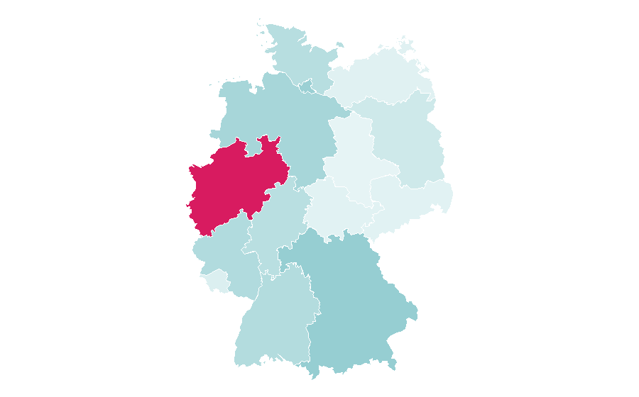 Affinità per regione — LFDY, Germania