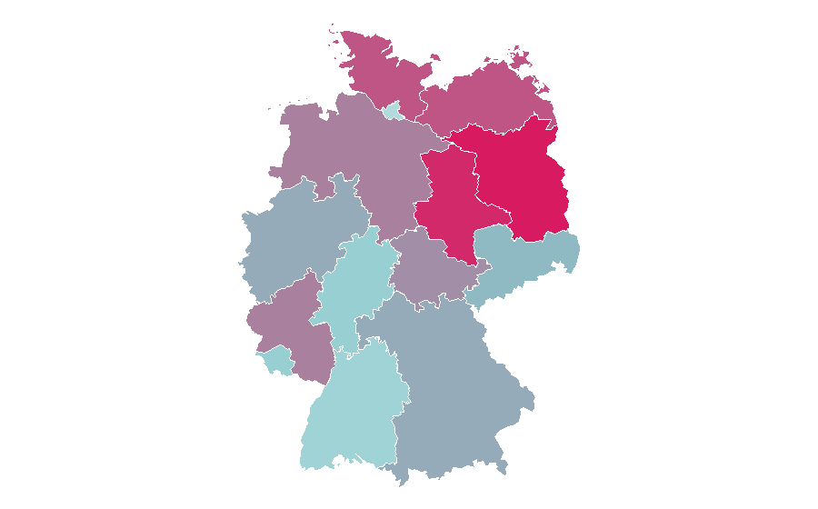 Affinity by region — Liam Hemsworth, Germany