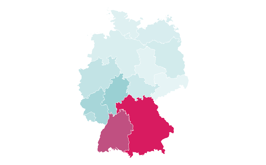 Affinity by region — Libertatea, Germany