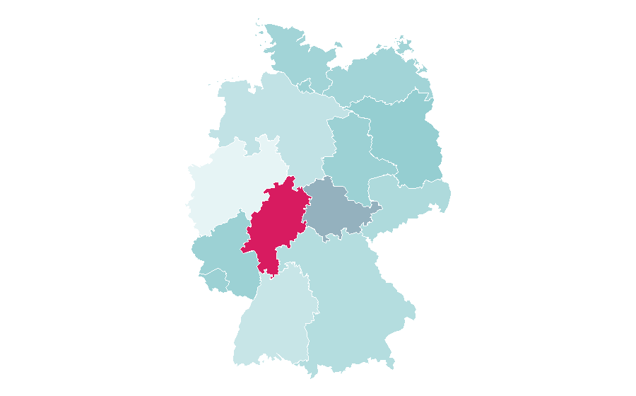 Affinity by region — Light commercial vehicle, Germany