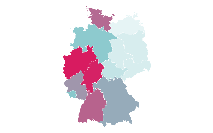 Affinity by region — Light fixture, Germany