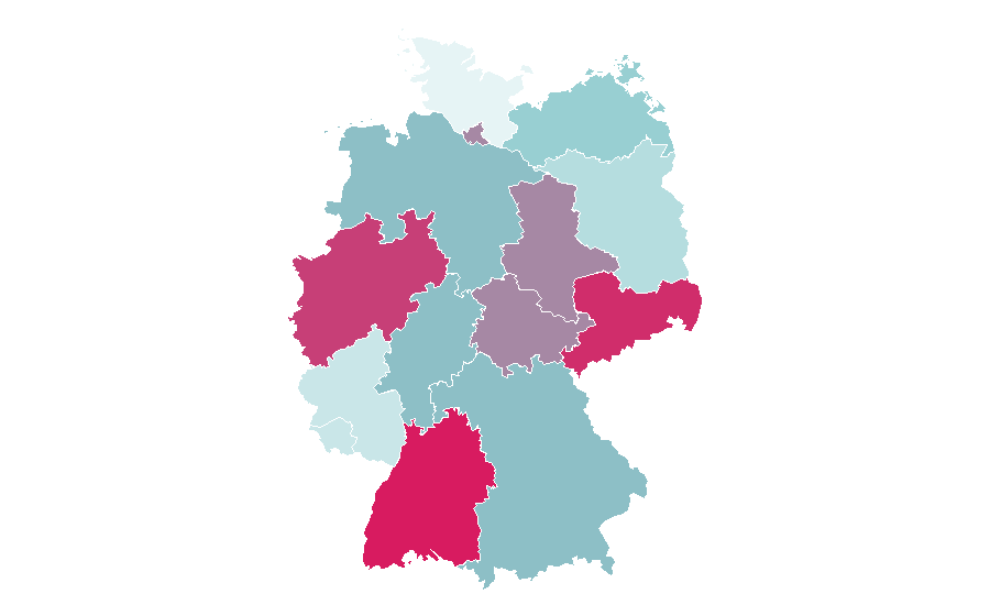 Affinity by region — Lighter, Germany