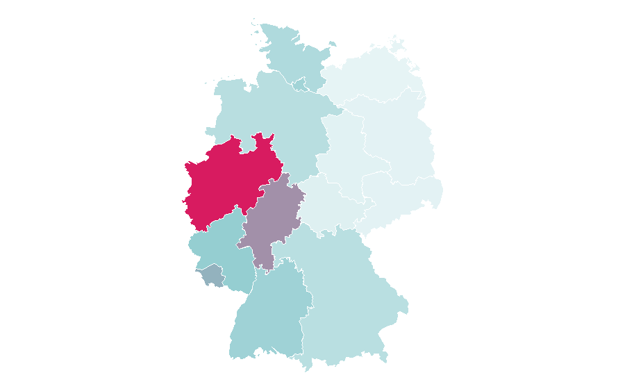 Affinity by region — Lille, Germany