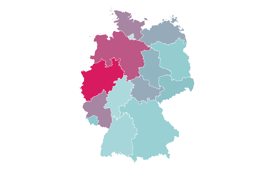 Affinity by region — Lilly Becker, Germany