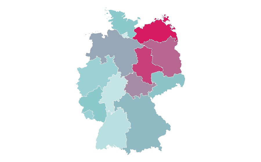 Affinity by region — Lilly Krug, Germany
