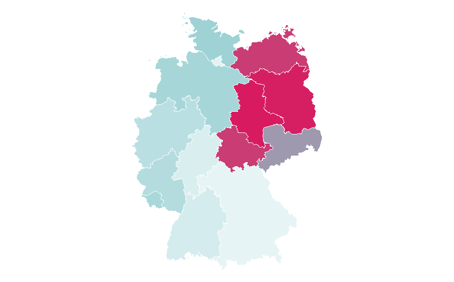 Affinity by region — Lilly Liefers, Germany