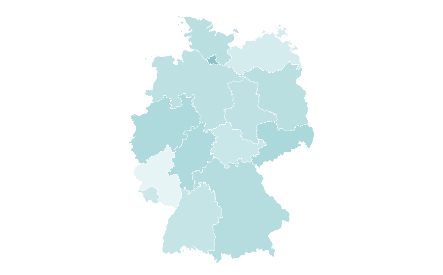 Affinity by region — Lily Allen, Germany