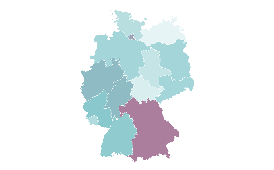Affinity by region — Lily Collins, Germany