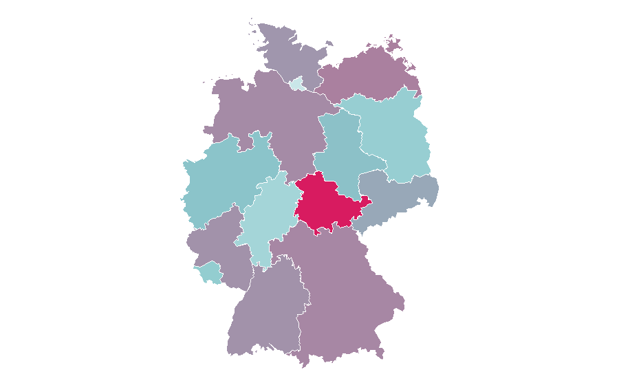 Afinidad por región — limango, Alemania