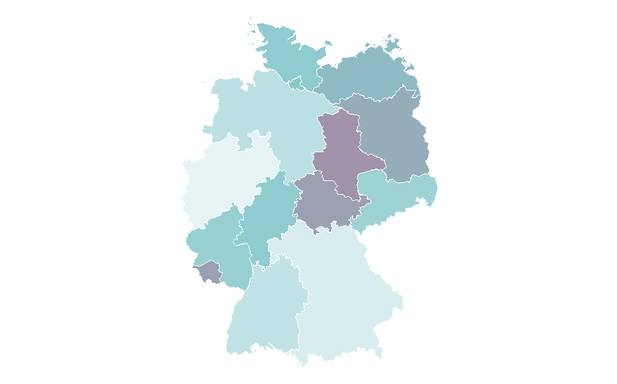 Affinity by region — Lime (fruit), Germany