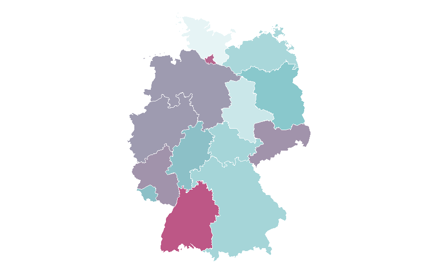 Affinity by region — Limonade, Germany