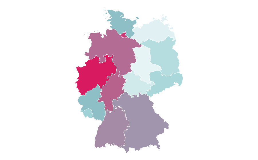 Affinity by region — Limousine, Germany