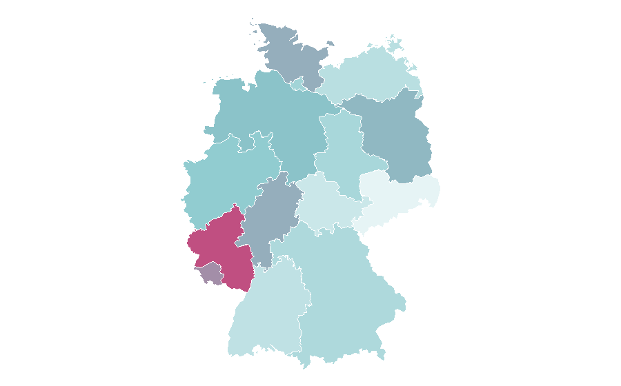 Affinity by region — Linda Cardellini, Germany
