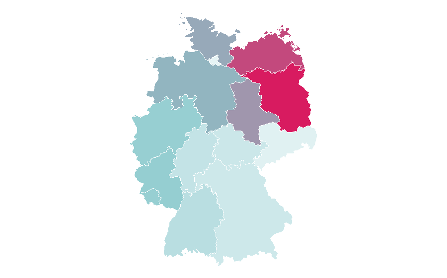 Affinité par région — Lindenstraße, Allemagne