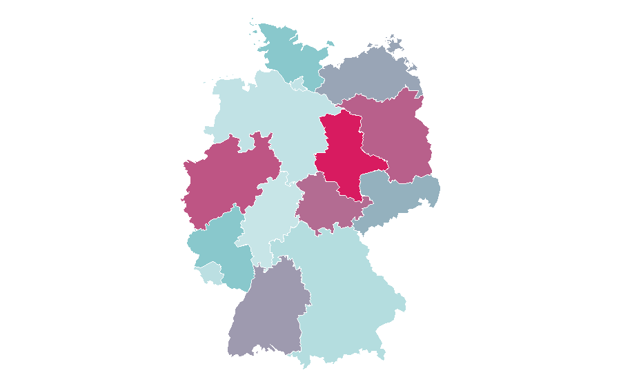 Affinity by region — Lindt & Sprüngli, Germany