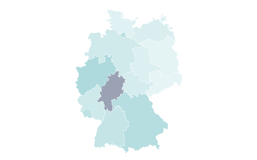 Affinité par région — Linen, Allemagne