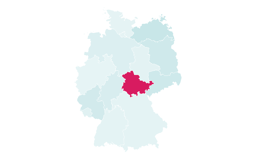Affinity by region — Linguistics, Germany