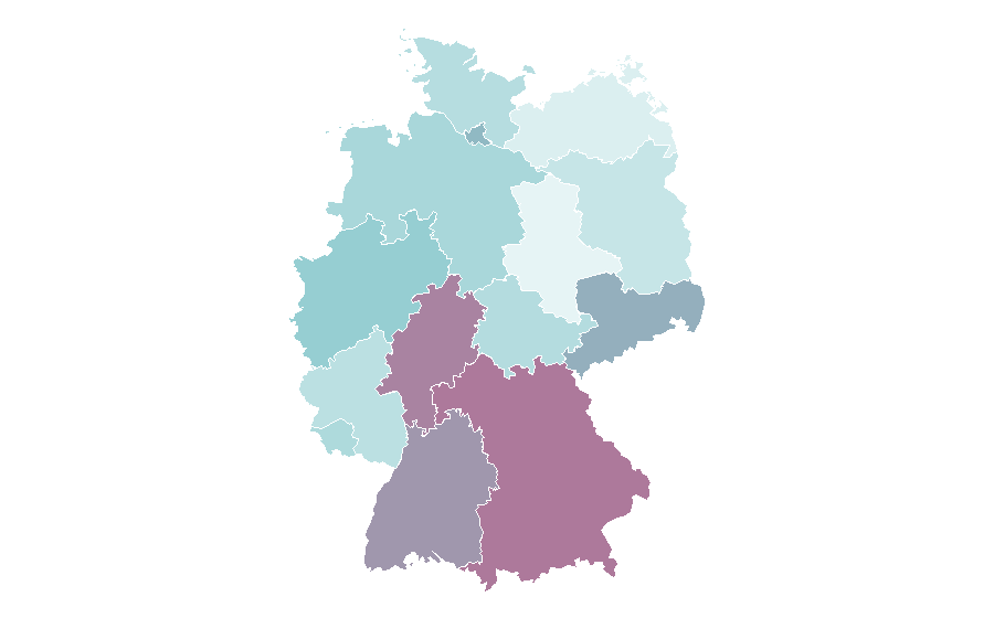 Affinity by region — Linus Torvalds, Germany