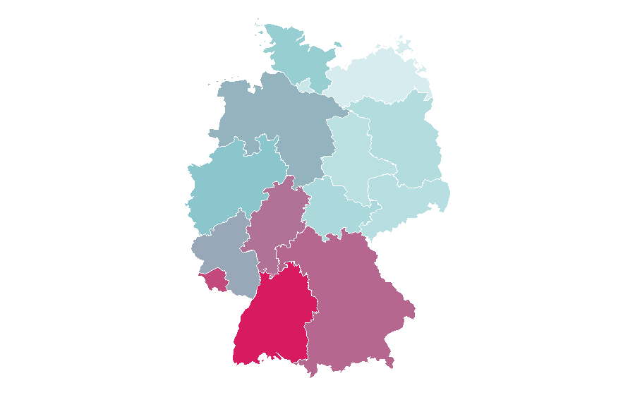 Affinity by region — Liqui Moly, Germany