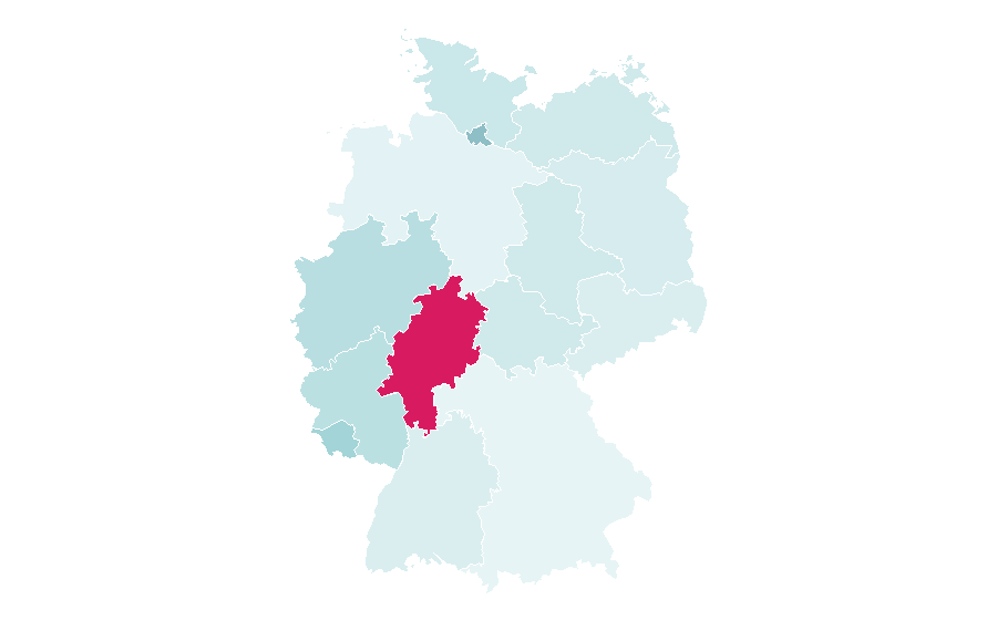 Affinity by region — Live Soccer, Germany