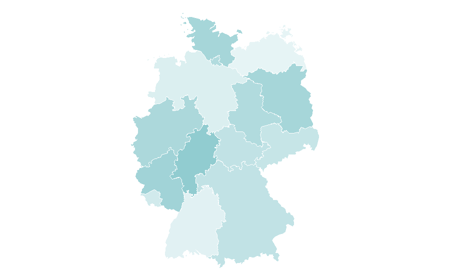 Affinity by region — Lizzy Caplan, Germany