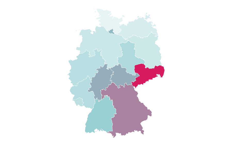 Affinity by region — Locker (cabinet), Germany
