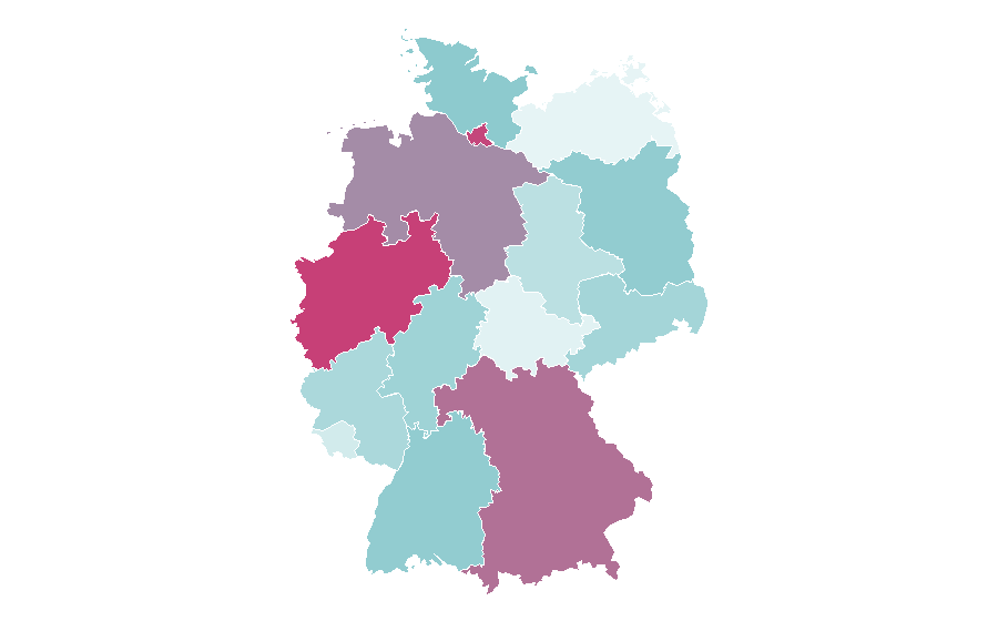 Affinity by region — Loco Chicken, Germany
