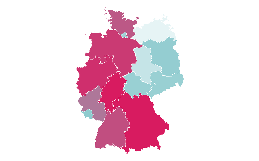 Affinity by region — Logitech, Germany