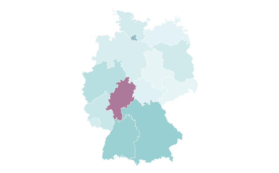 Affinity by region — London School of Economics, Germany