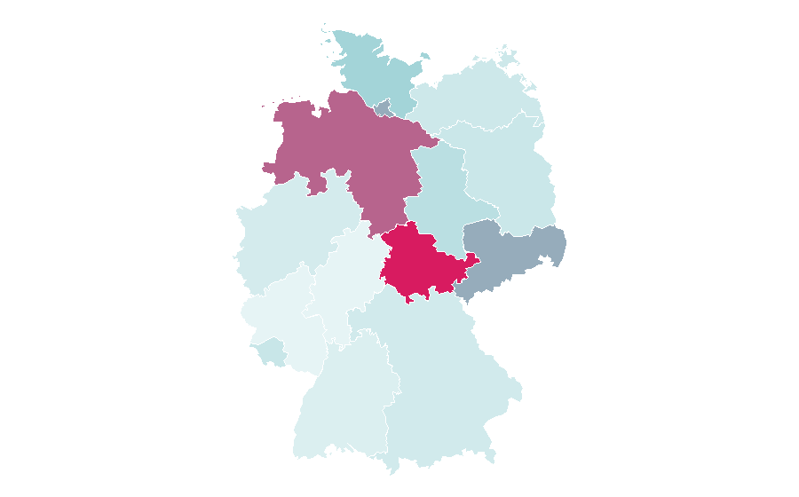 Affinity by region — Lord of the Lost, Germany