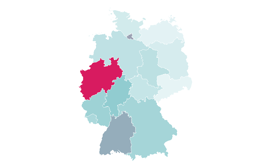 Affinità per regione — L'Oréal, Germania