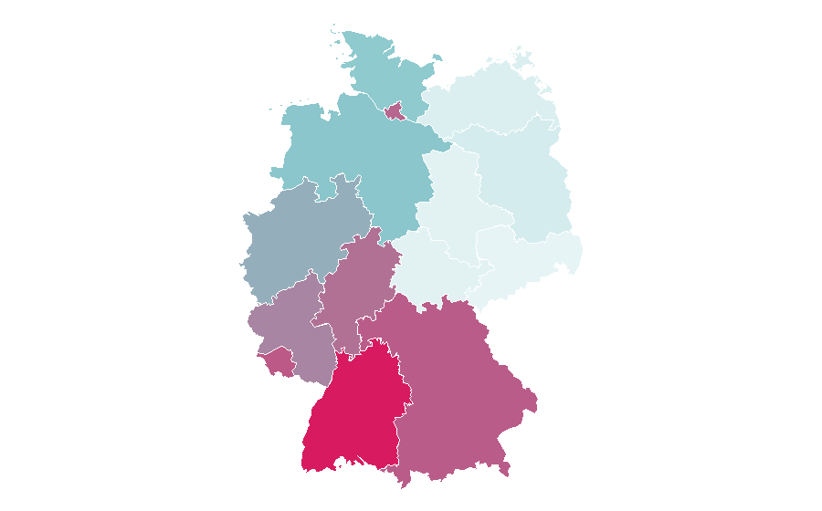 Affinity by region — Lorenzo Musetti, Germany