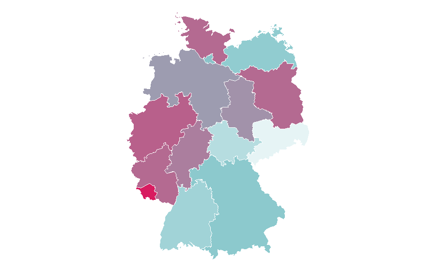 Affinity by region — Lorraine Bracco, Germany