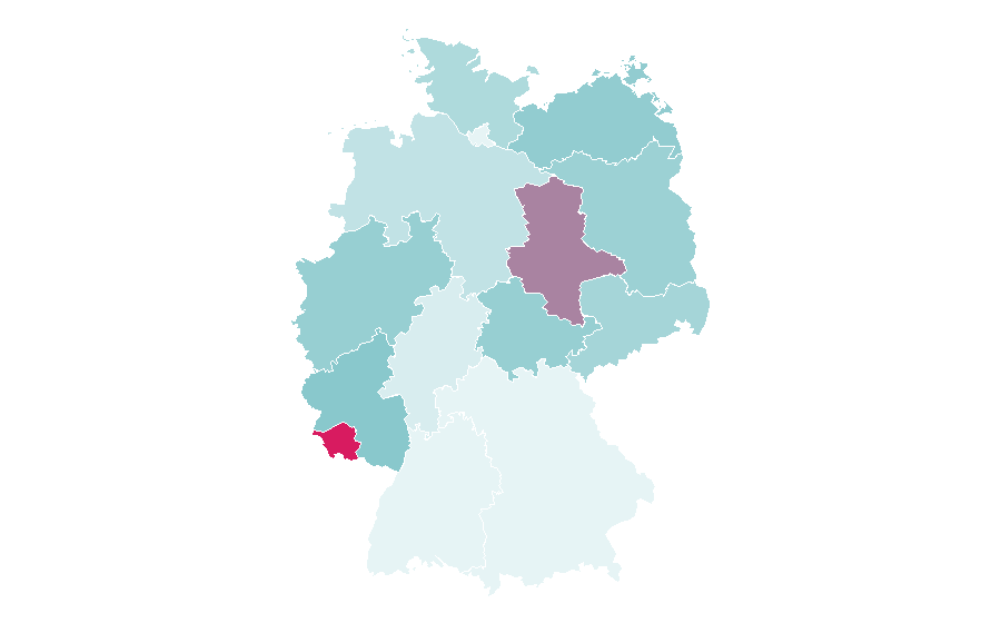 Affinity by region — Lou Ferrigno, Germany