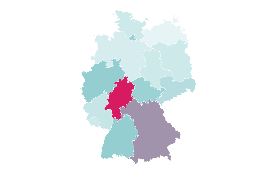 Affinity by region — Love & Other Drugs, Germany